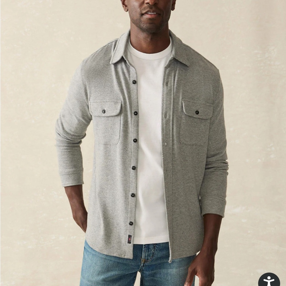Legend™ Sweater Shirt - Fossil Grey Twill